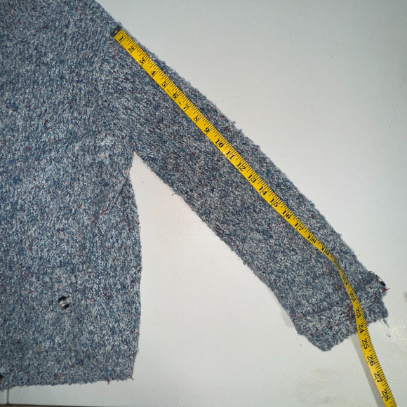 Sag Harbor Sports Women’s Medium Y2K Knit Cardigan Classic Button Up Pockets - Picture 8 of 10